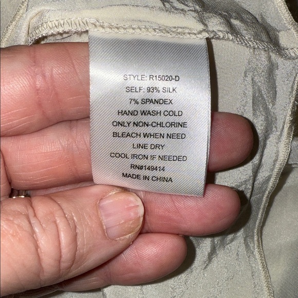 Johnny Was Etta Cami Top - Silk - XL - Picture 5 of 7